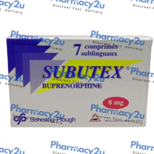 Subutex 8mg (Buprenorphine) is used to treat opioid dependence