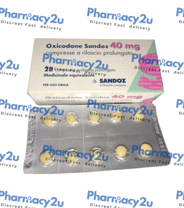 Buy OXICODONE SANDOZ 40MG Online in UK